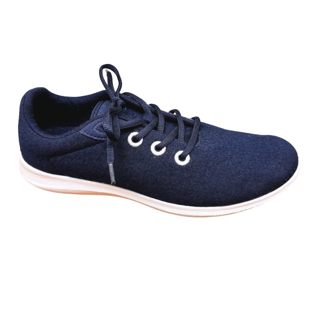 Merinos Australian Merino Wool Navy Blue Sneakers Womens Size 8 Low Top Shoes